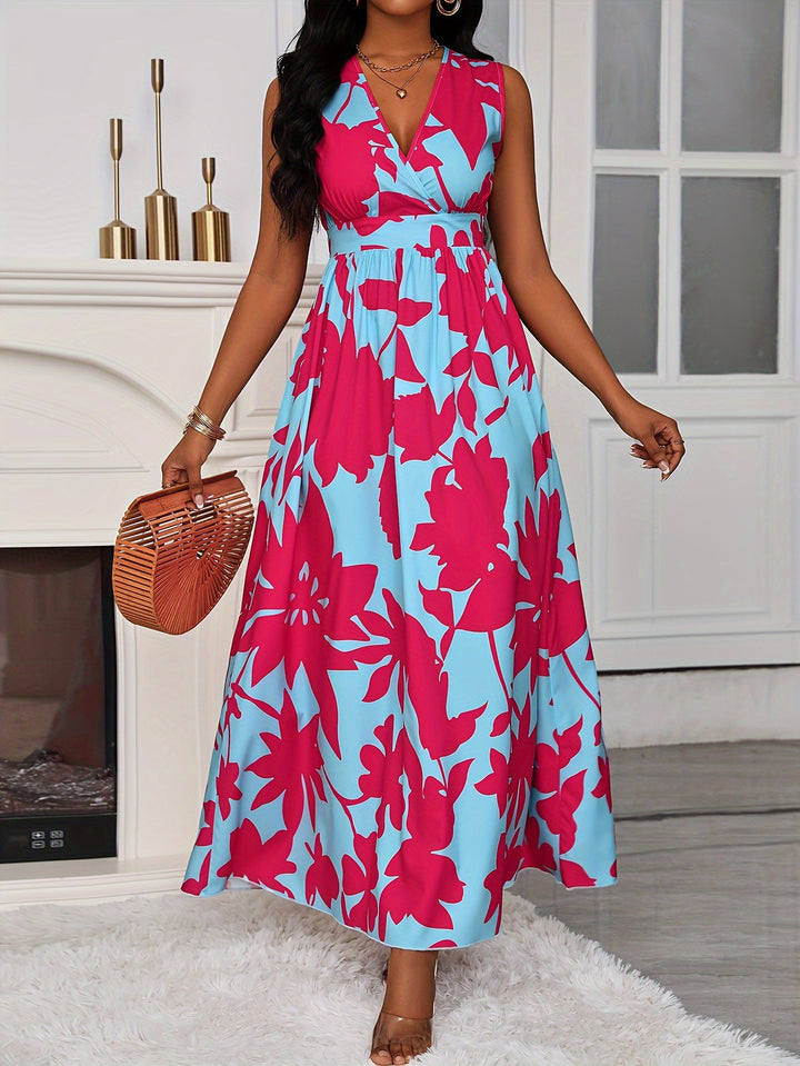 Rose | Elegant Floral Maxi Dress