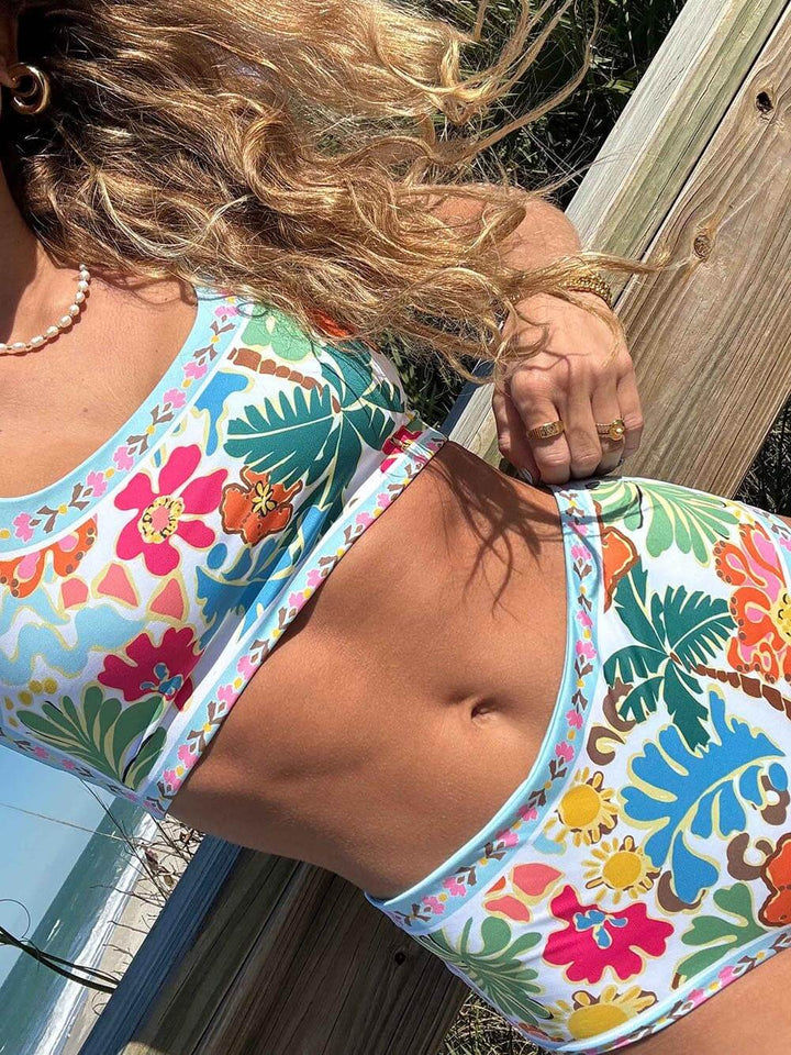 Moana - Supported Floral Stretch Bikini