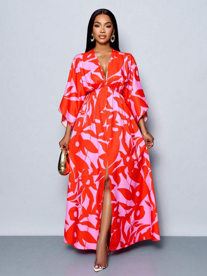 Camila | Elegant Floral Maxi Dress