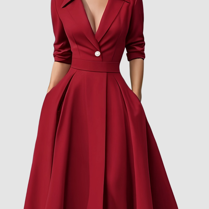 Rosalie | Elegant Midi Dress