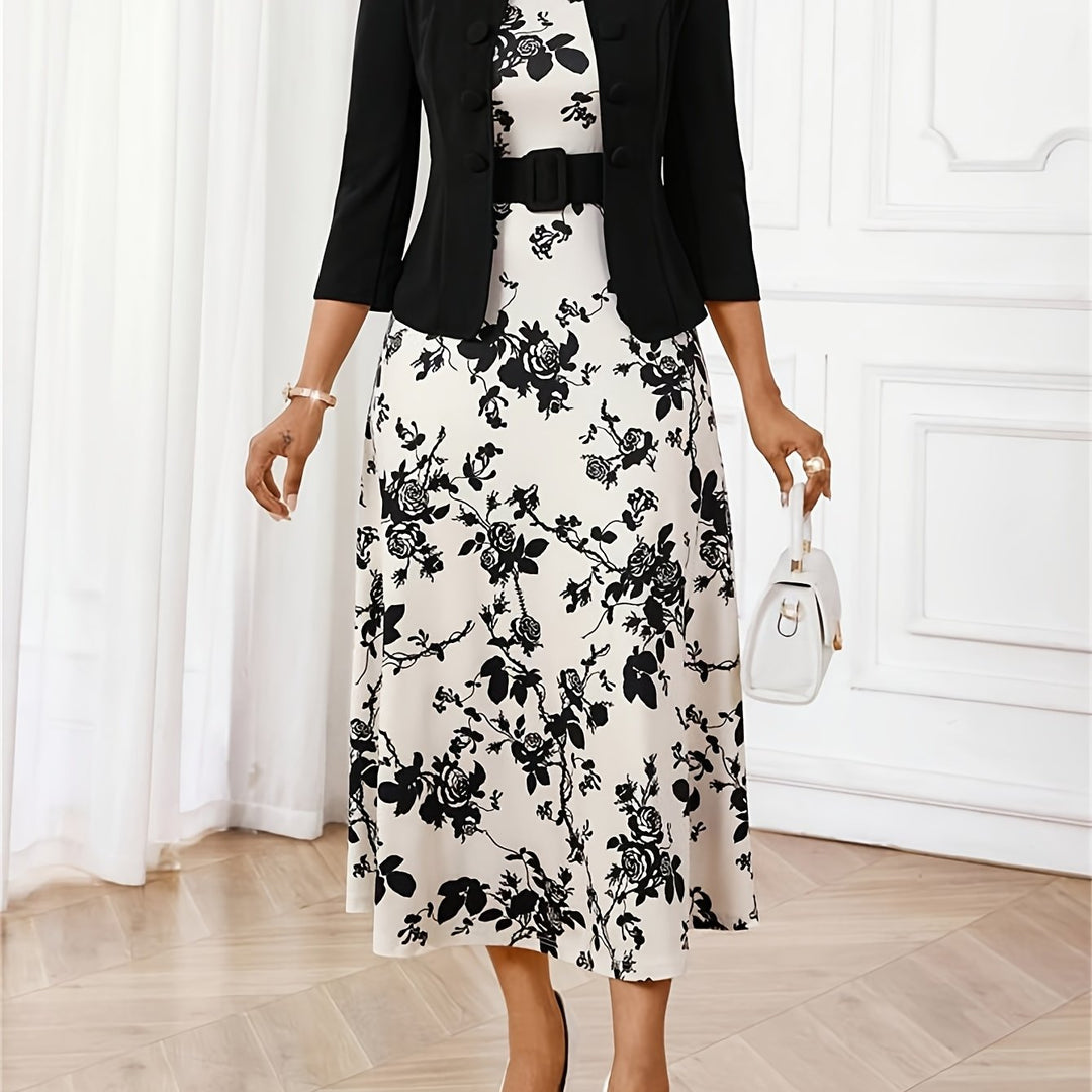 Amelie | Belted Two-Piece Set