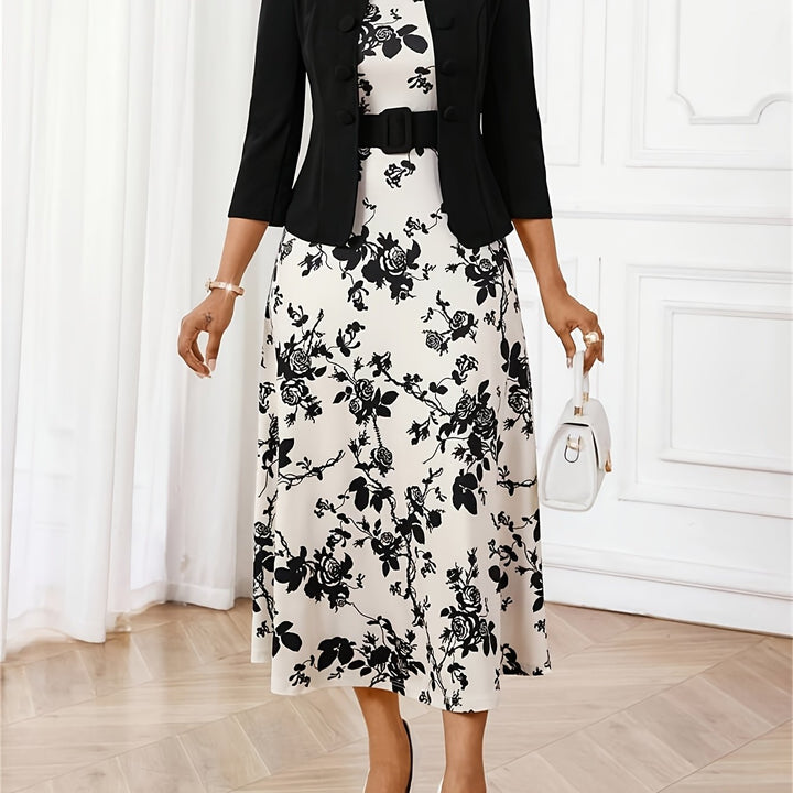 Amelie | Belted Two-Piece Set