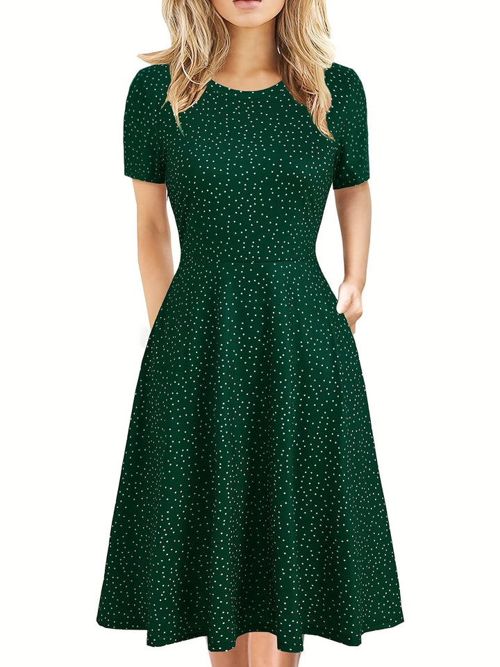 Evelyn | Retro A-Line Dress
