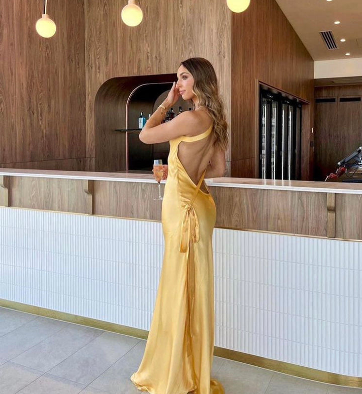 Paulina | Elegant Lace Up Off-Shoulder Dress