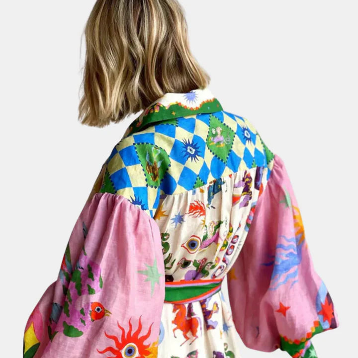 Delphina - Italian Maxi Dress