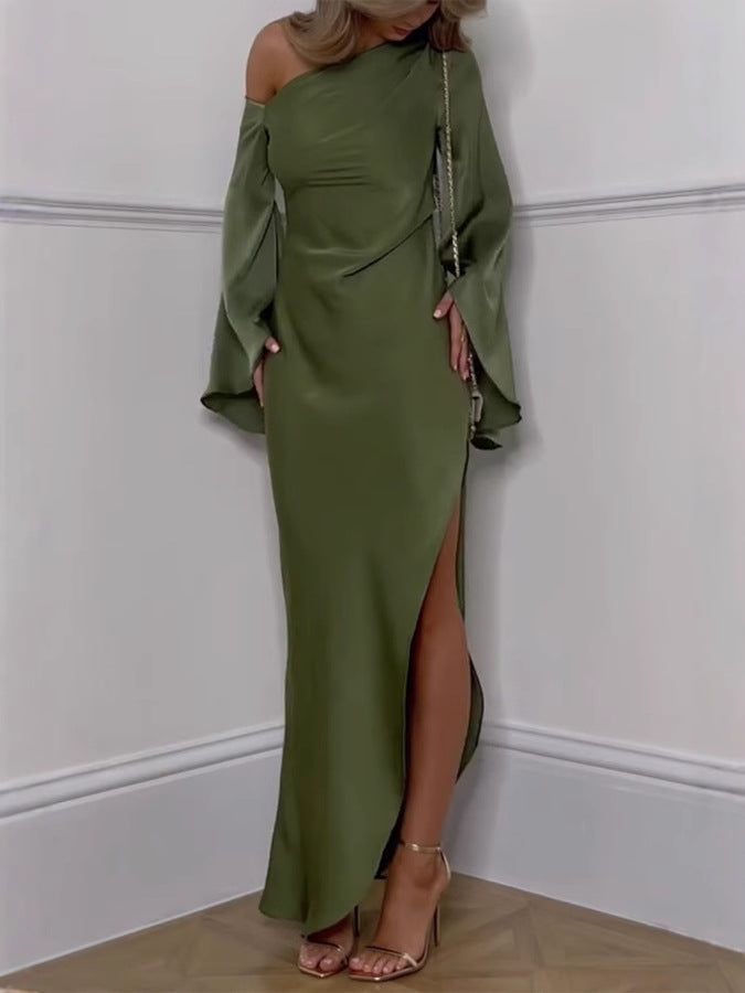 Enya | One-Shoulder Maxi Dress