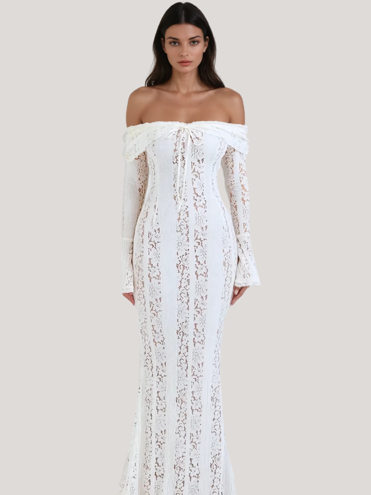luna lace maxi dress Lana