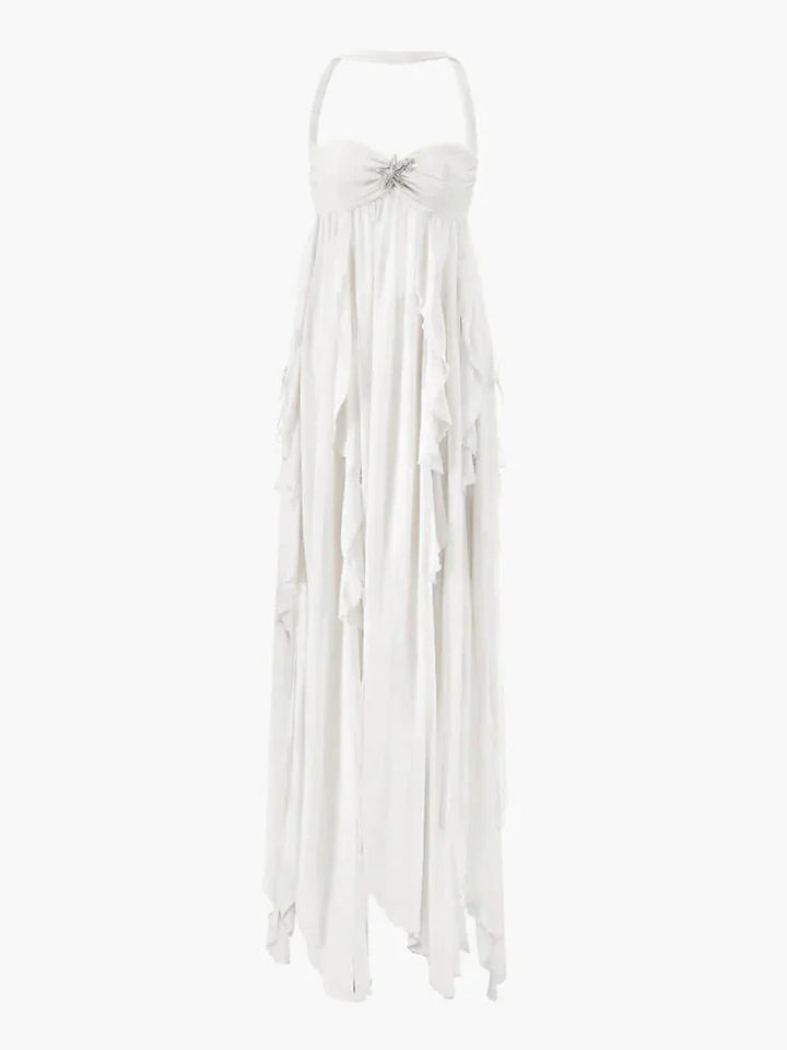 Dorine | Ruffle Maxi Dress