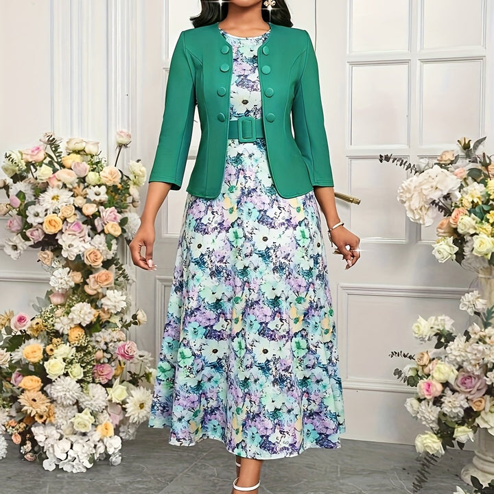 Amelie | Belted Two-Piece Set