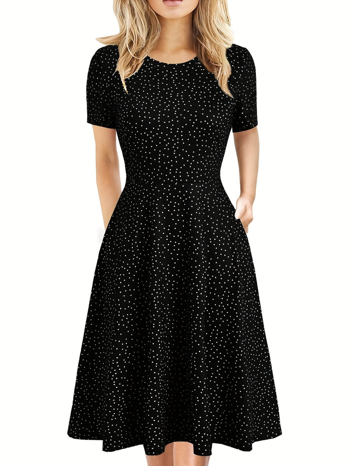 Evelyn | Retro A-Line Dress