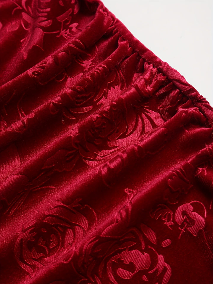 Charlotte | Elegant Velvet Dress