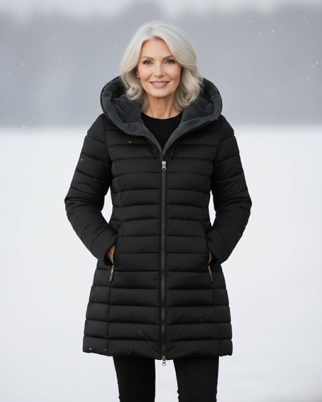 Alice | Fleece Lined Puffer Coat