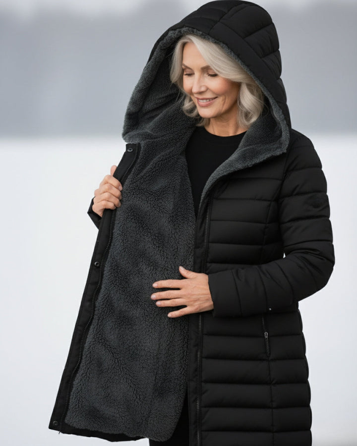 Alice | Fleece Lined Puffer Coat
