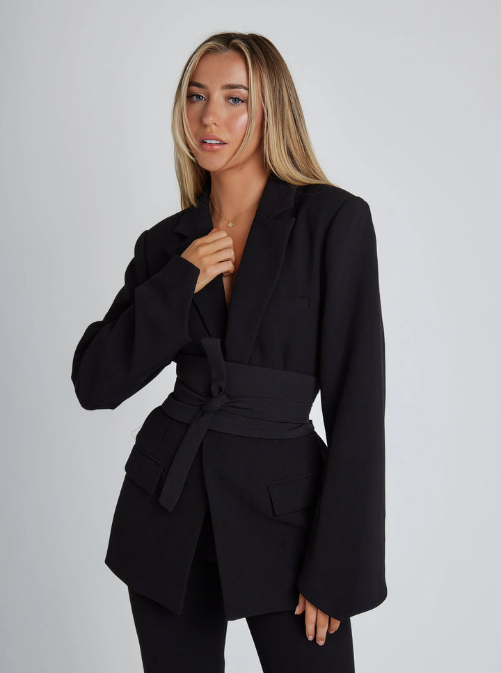 Alessa - Blazer with Belt