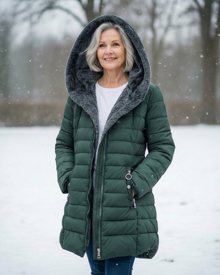 Alice | Fleece Lined Puffer Coat
