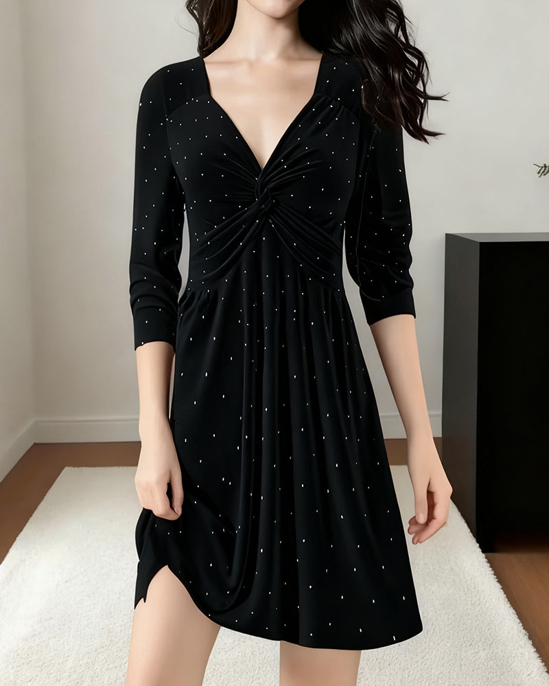 Chelsea | Elegant Velvet Dress