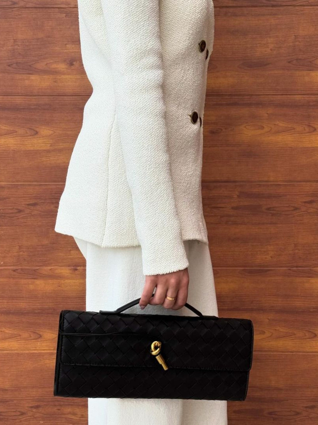 Zanna - Woven Clutch Bag