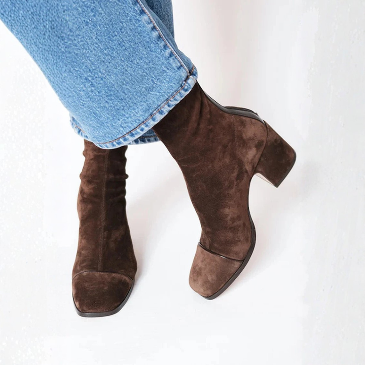 Jennifer | Elegant Comfort Heel Boots
