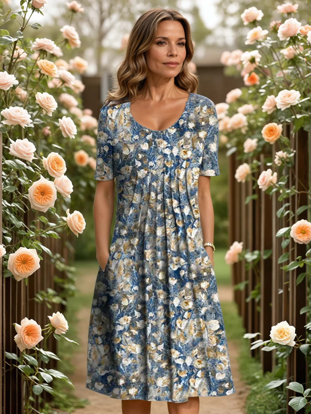 Janet | Floral Dress