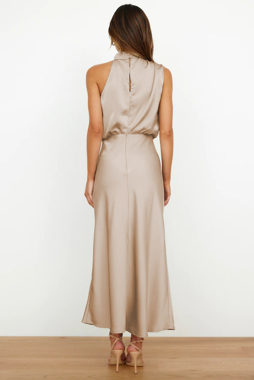 Tiffany | Elegant Satin Dress