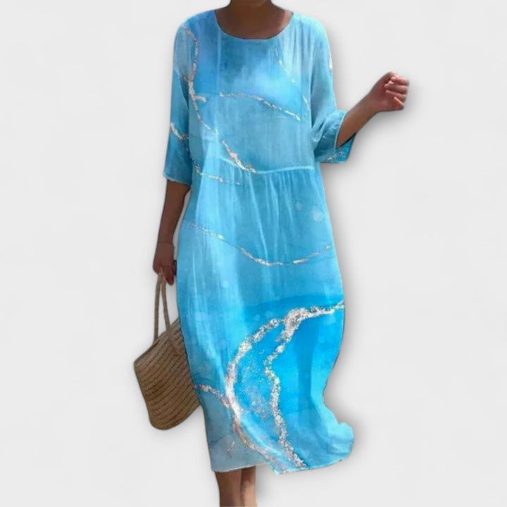 Clara | Elegant Floral Dress