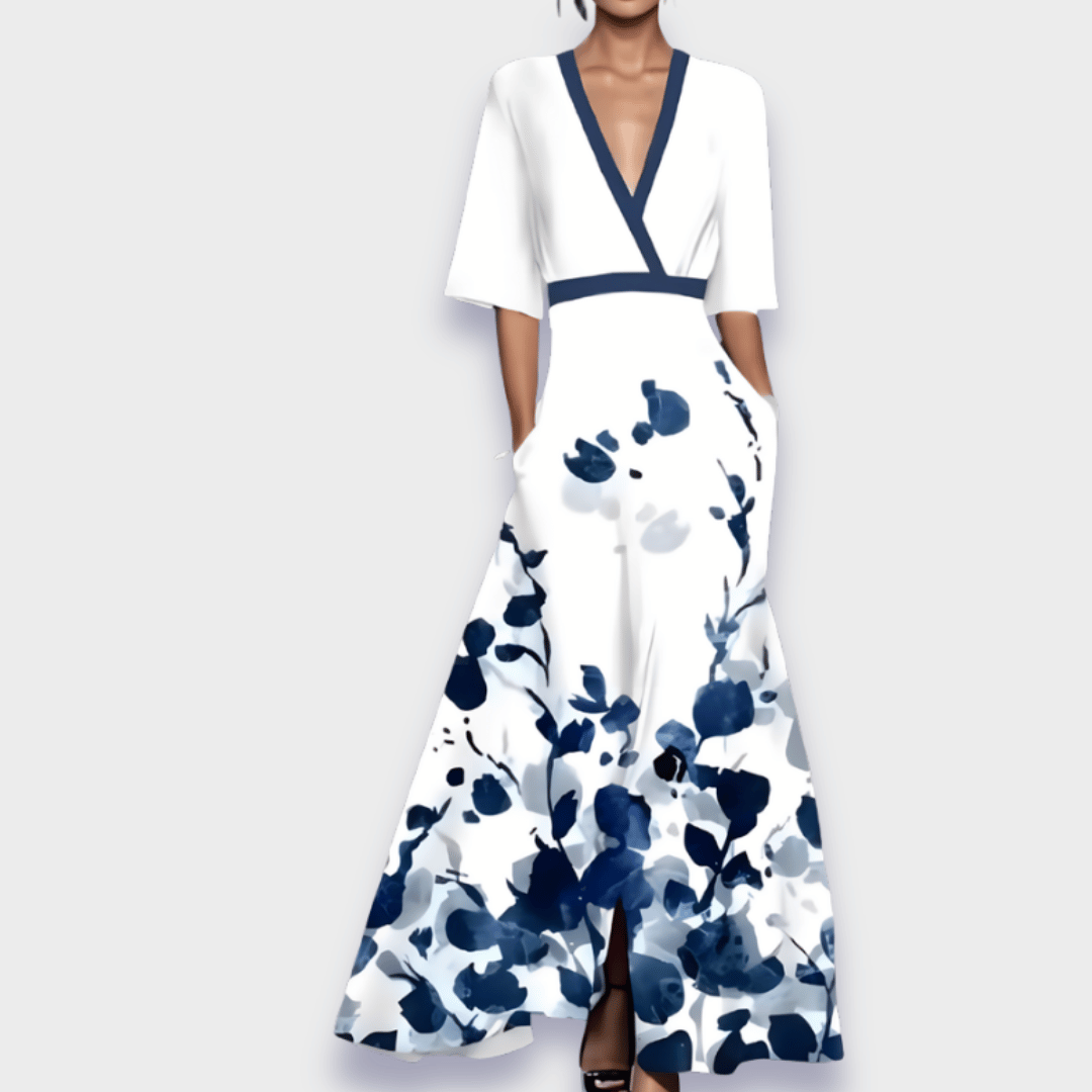 Mia | Elegant Floral Dress