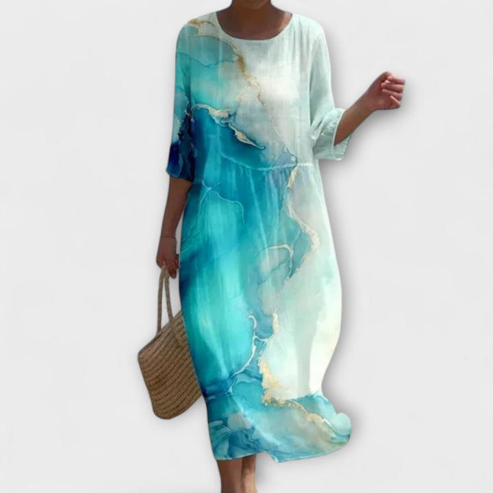 Clara | Elegant Floral Dress