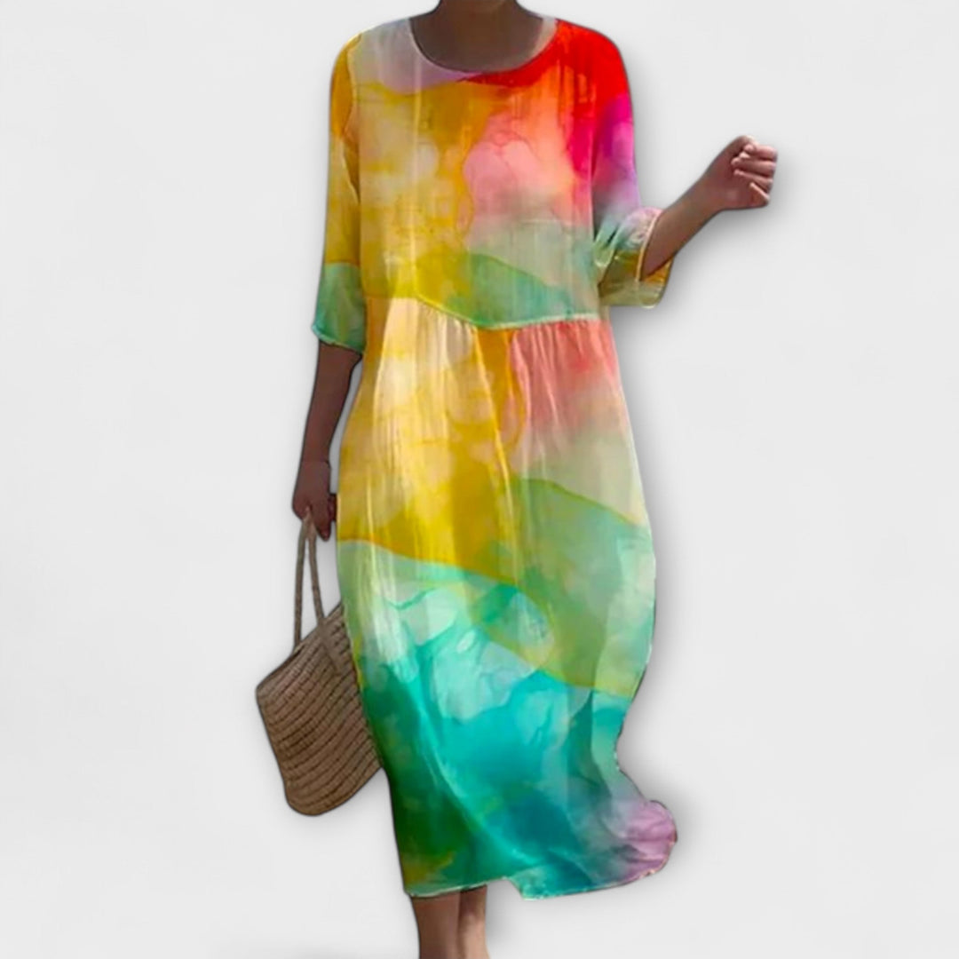 Clara | Elegant Floral Dress