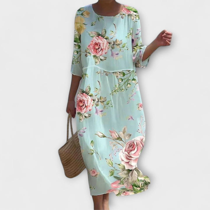 Clara | Elegant Floral Dress