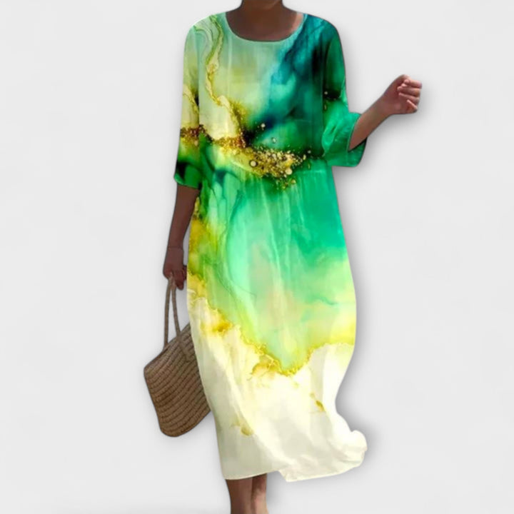 Clara | Elegant Floral Dress