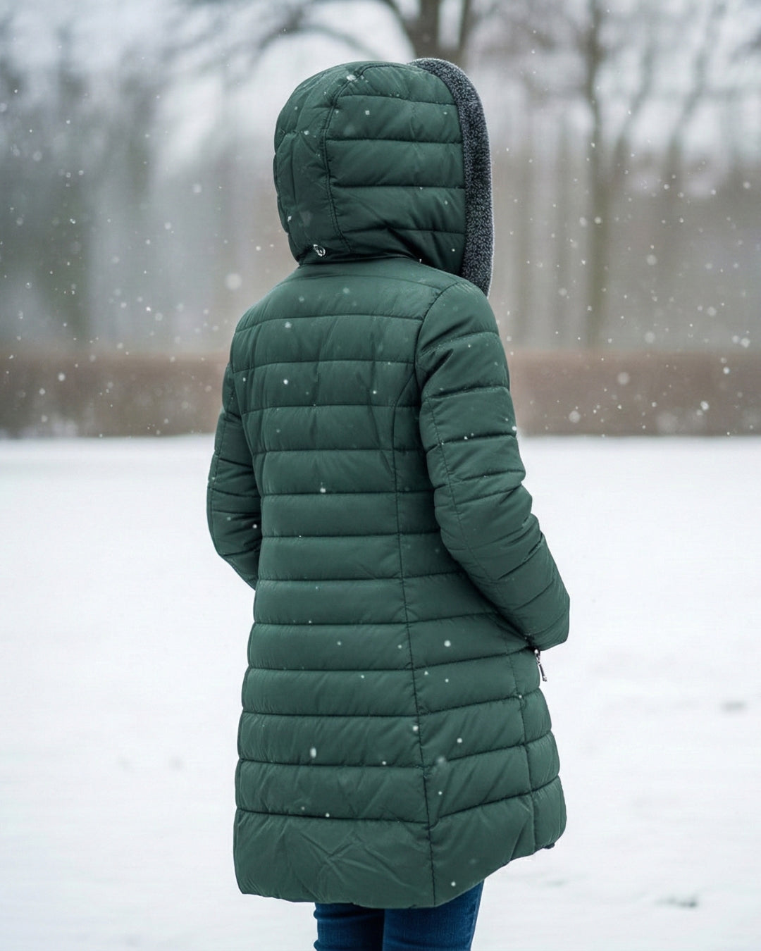 Alice | Fleece Lined Puffer Coat
