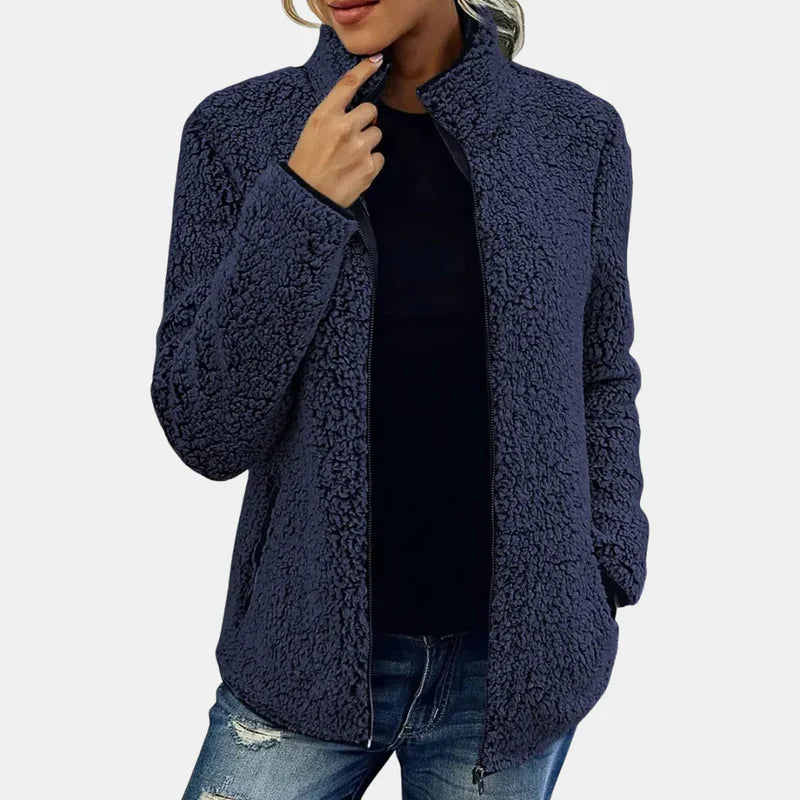 Evie | Elegant Plush Jacket