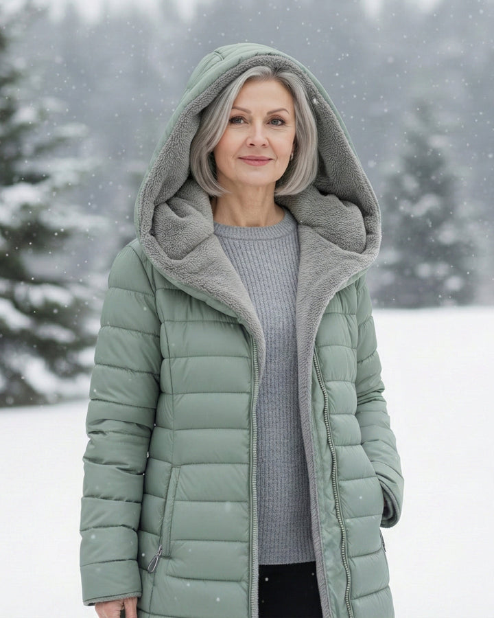 Alice | Fleece Lined Puffer Coat