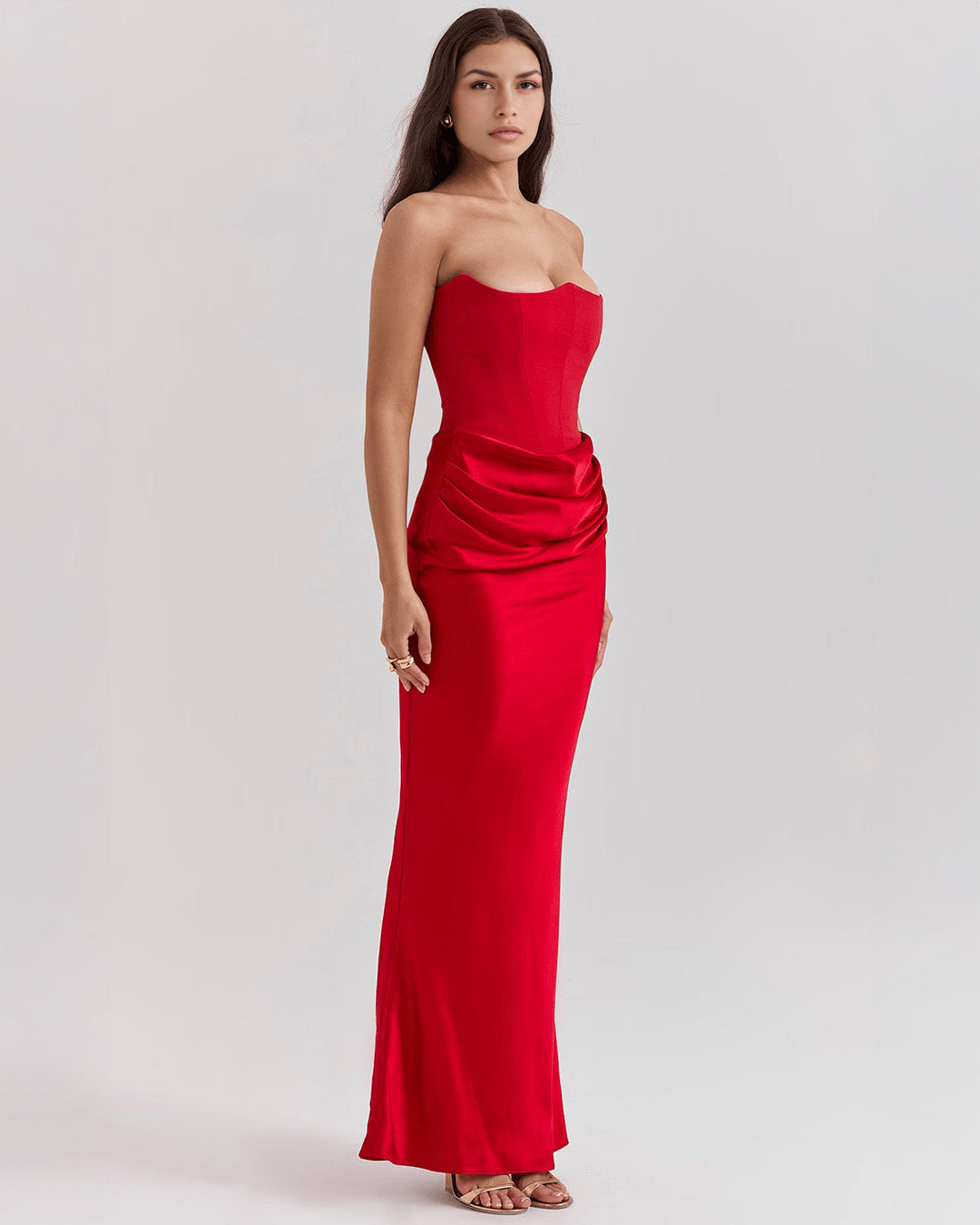 rosalind maxi dress Azazie Maxi Floor-Length Dresses A-Line Wedding Guest Formal Semi-Formal Black Tie Dresses Sweetheart Wine