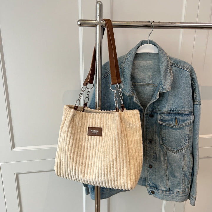 Ella | Corduroy Shoulder Bag