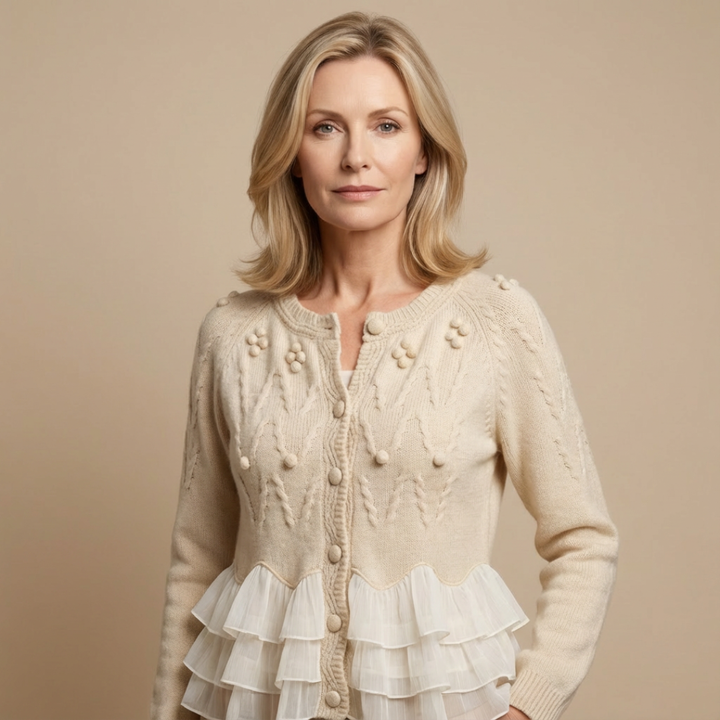 Michelle | Ruffle Cardigan