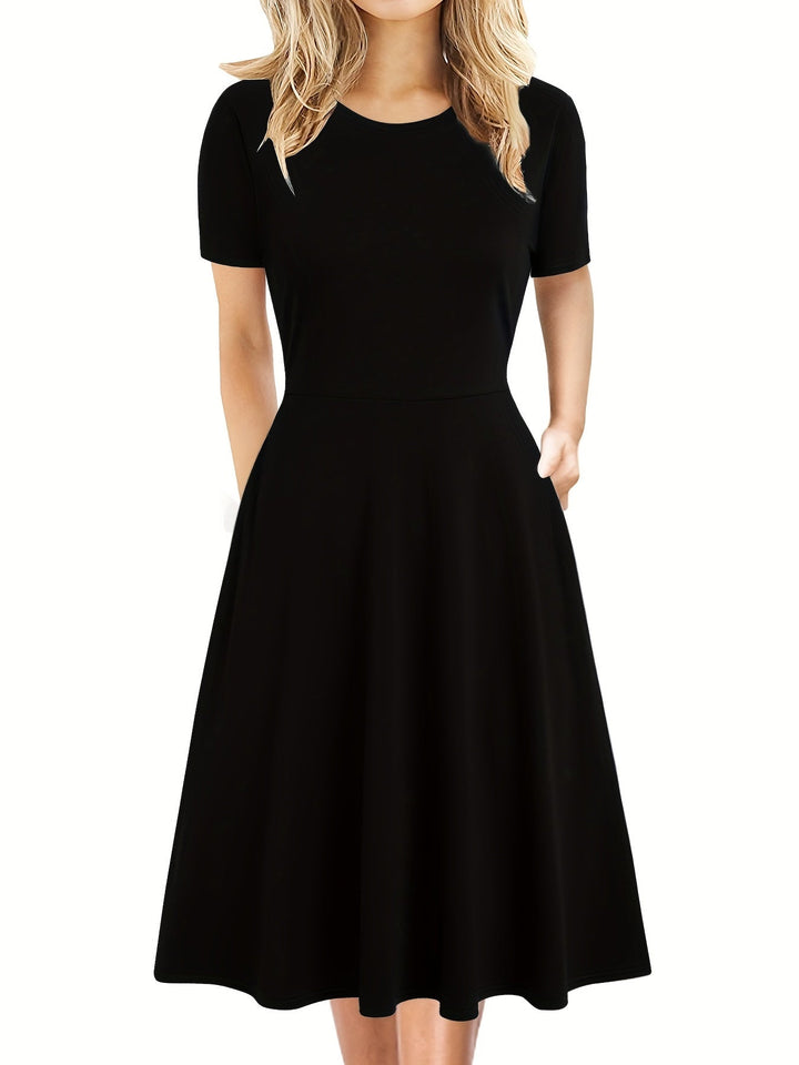 Evelyn | Retro A-Line Dress