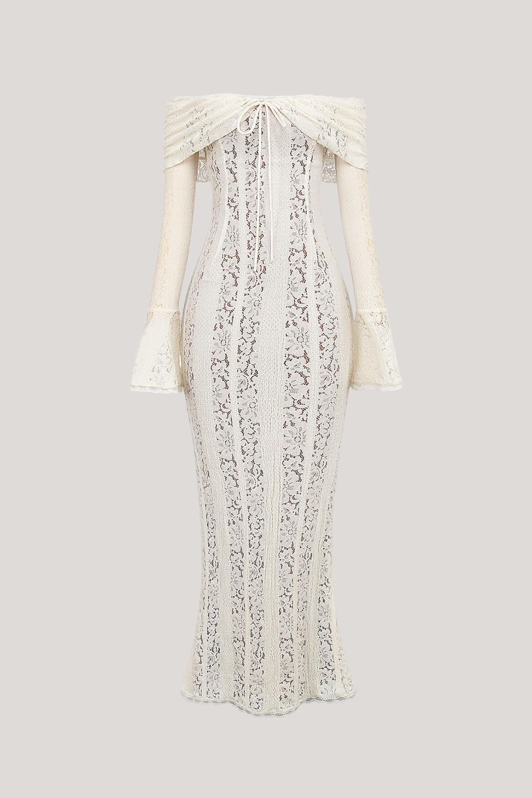 Lana | Off-Shoulder Lace Maxi Dress