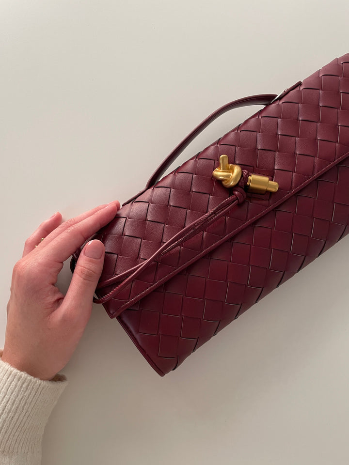Zanna - Woven Clutch Bag
