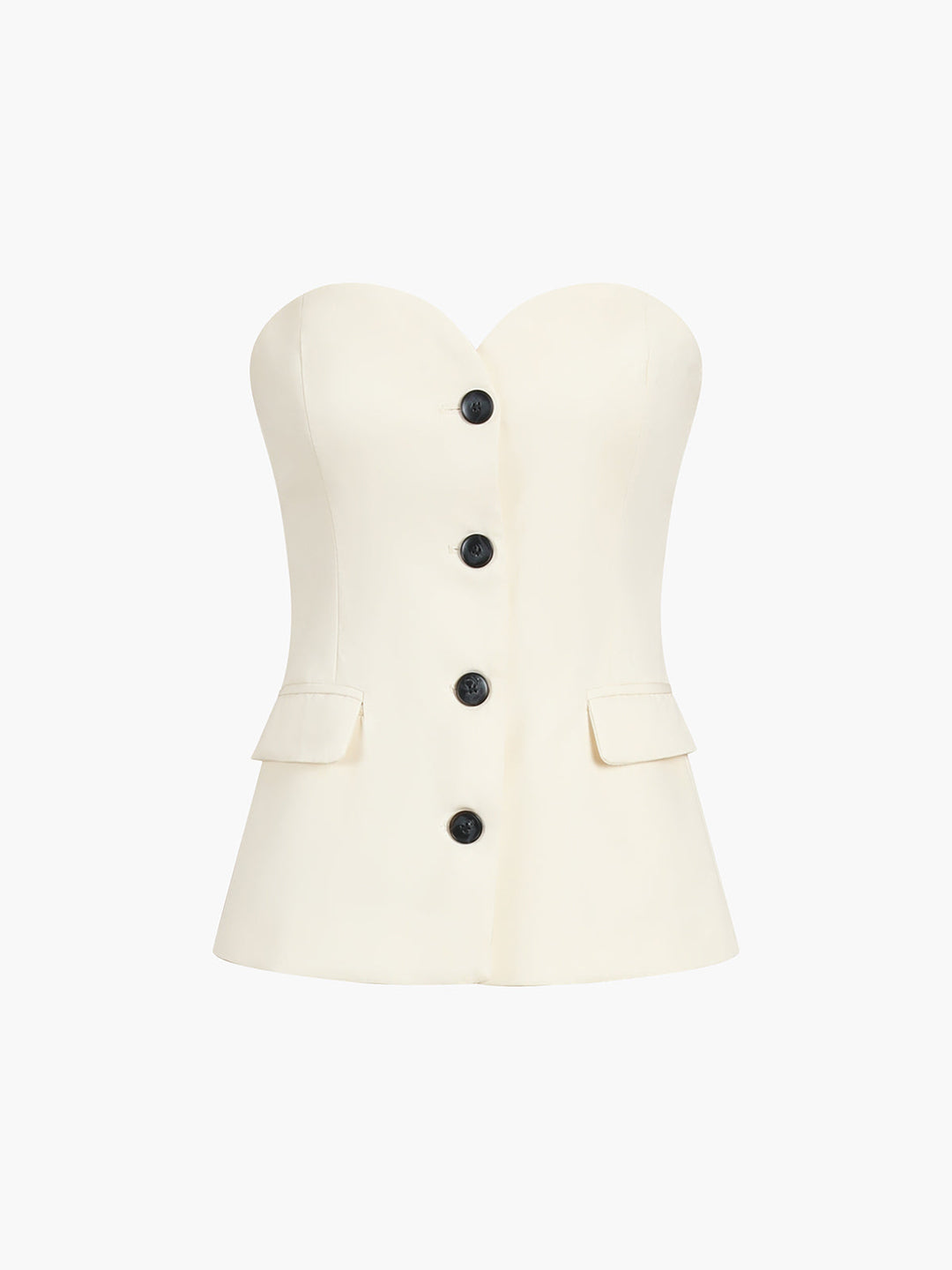 Annabella - Corset Tube Top With Two-Piece Set