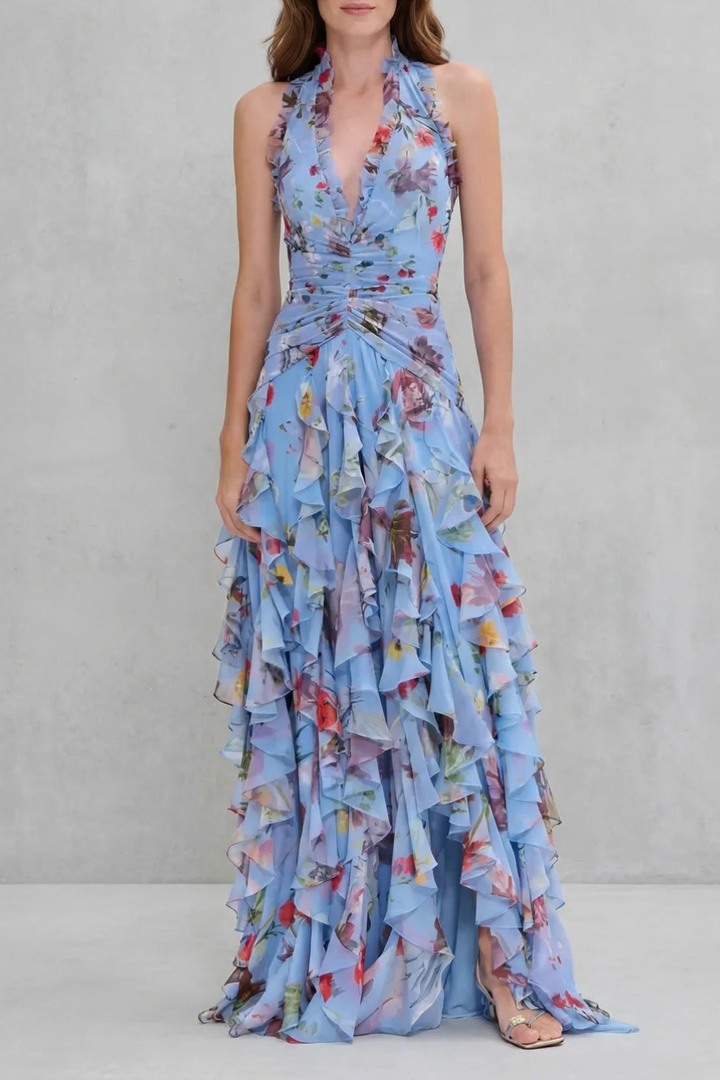 Naomi | Sculpting Halter Dress