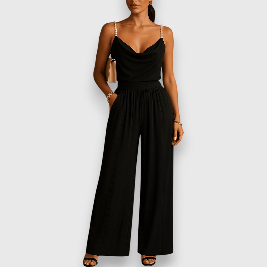 Sienna | Luxe Draped Jumpsuit