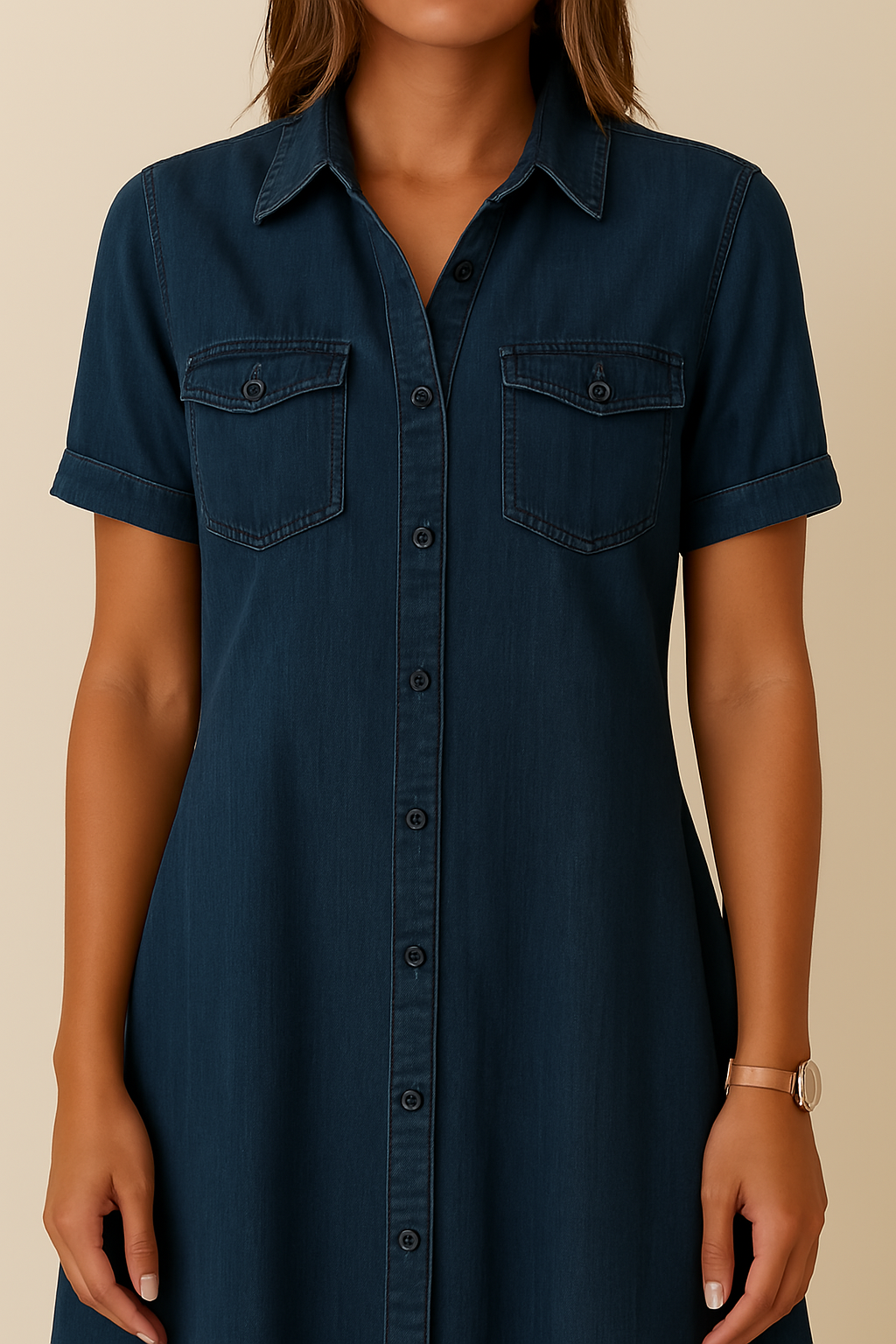 Claire | EasyFit Denim Dress