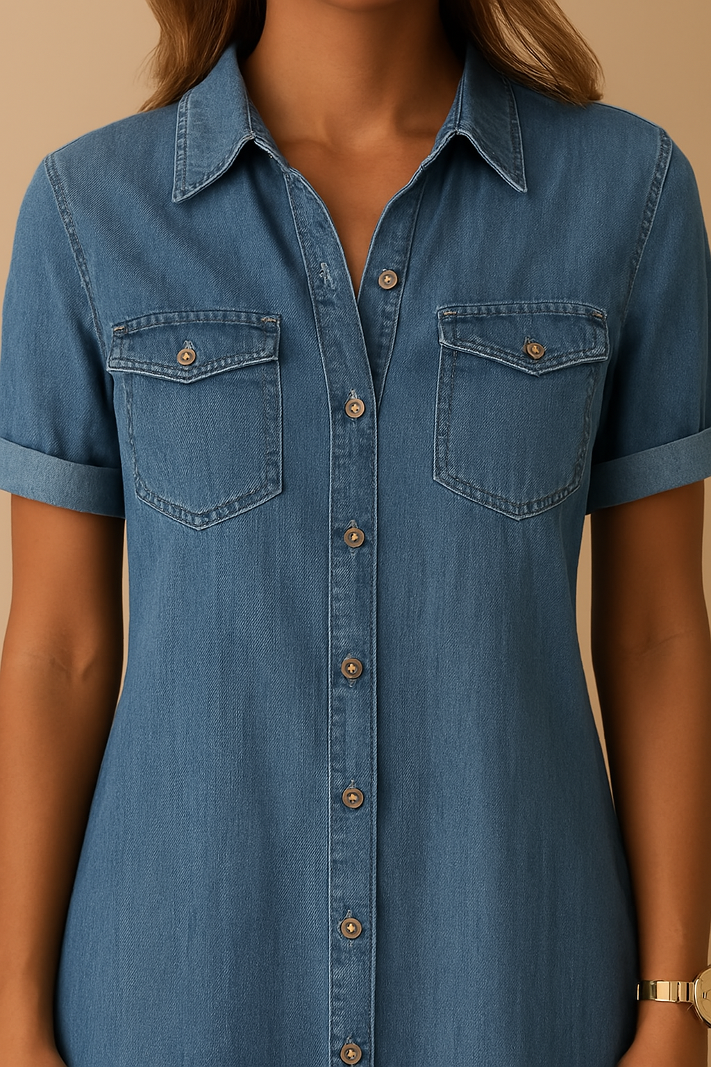 Claire | EasyFit Denim Dress