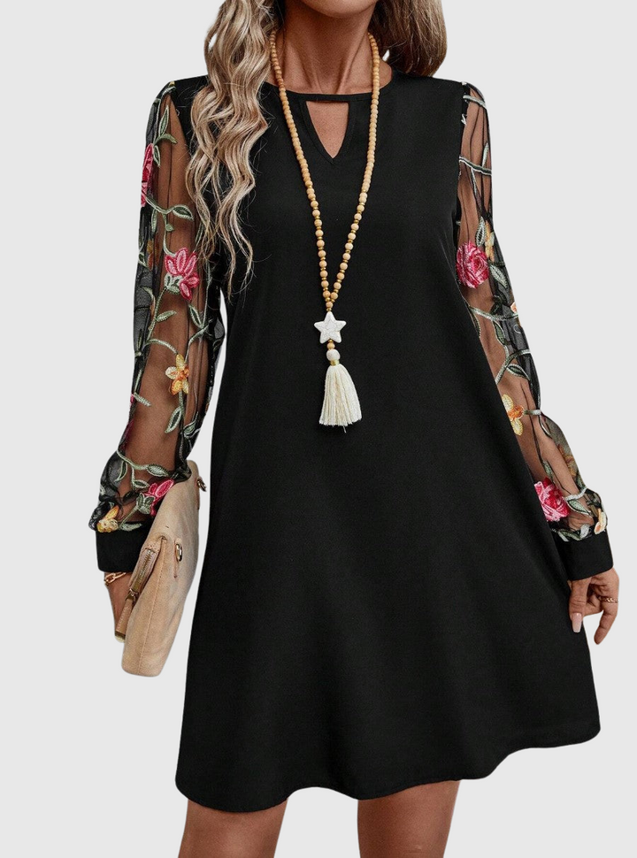 Lily | Floral V-Neck Dress