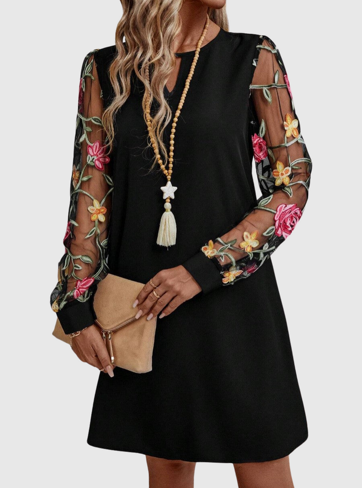 Lily | Floral V-Neck Dress