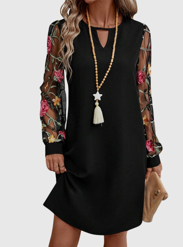 Lily | Floral V-Neck Dress