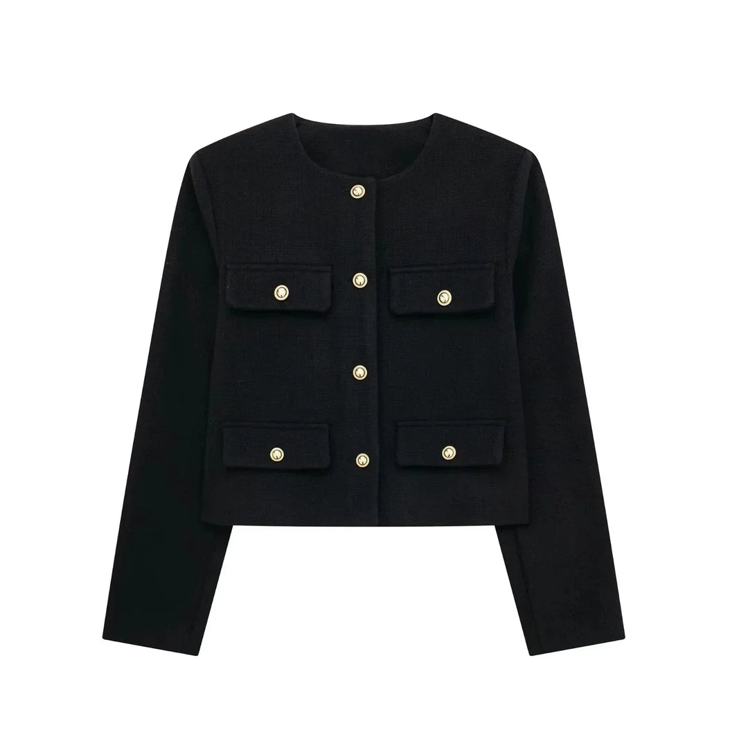 Cassidy - Vintage Buttoned Jacket