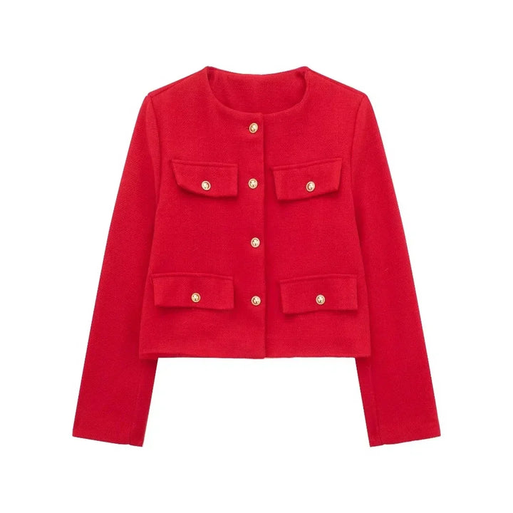 Cassidy - Vintage Buttoned Jacket