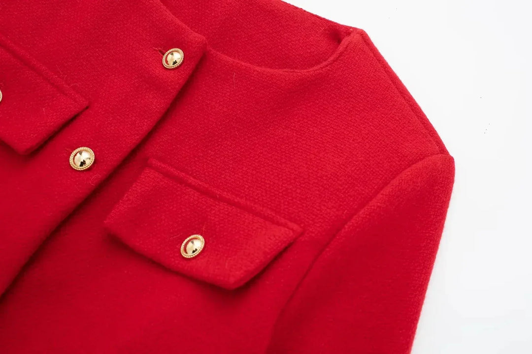 Cassidy - Vintage Buttoned Jacket